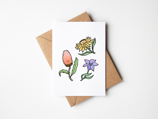 Dancing Botanicals Card