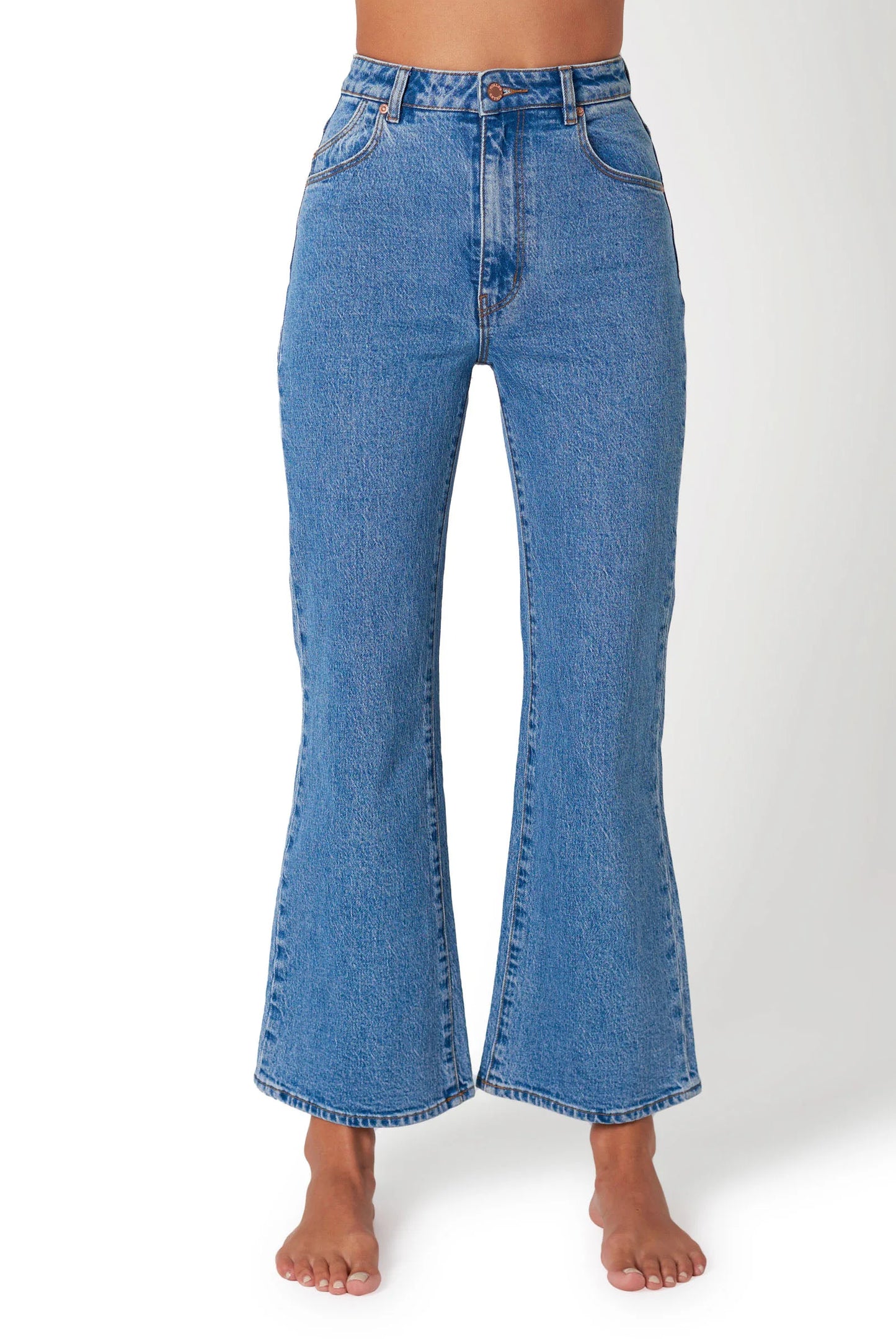 Eastcoast Cropped Flare - Lucy Blue