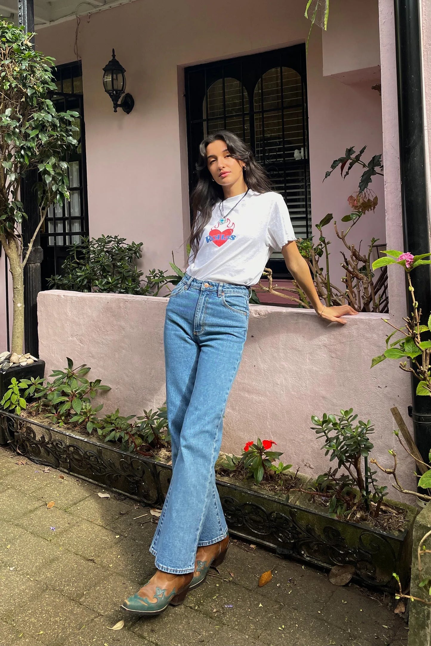 Eastcoast Cropped Flare - Lucy Blue