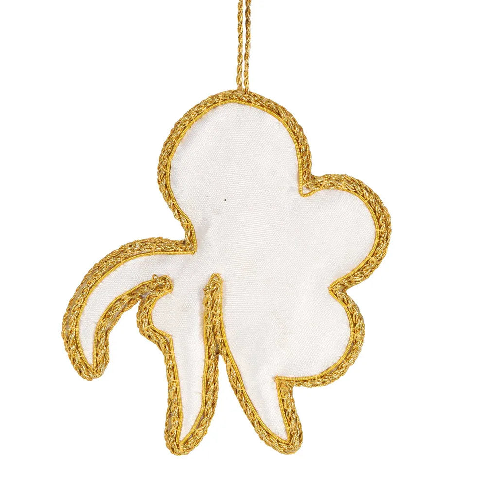 Gumnut Flower Sequin Christmas Decoration