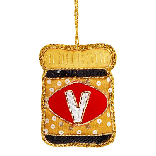 Vegemite Sequin Christmas Decoration