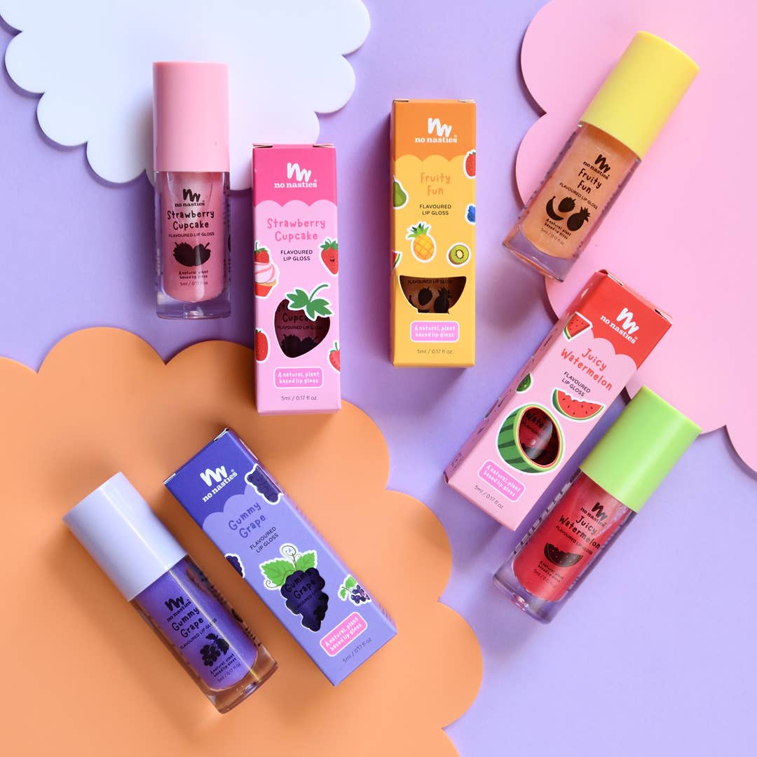 Natural Kids Lip Gloss - Multiple Flavours