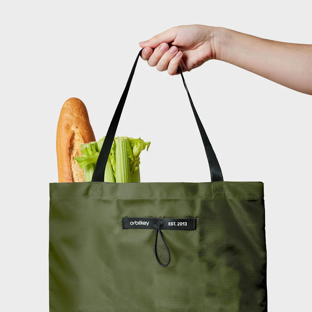 Foldable Tote Bag - Forest Green