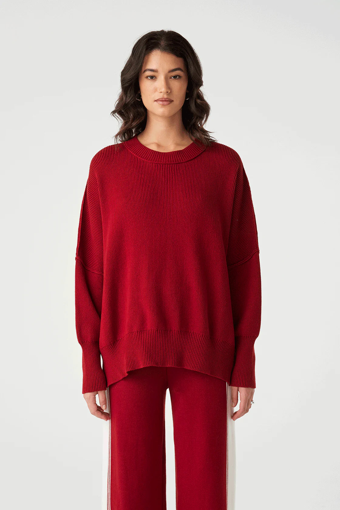 Harper Sweater - Wine