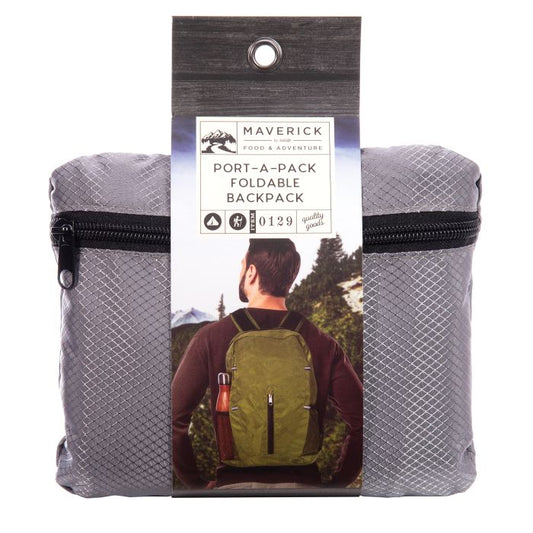 Maverick Port-A-Pack Explore Foldable Backpack