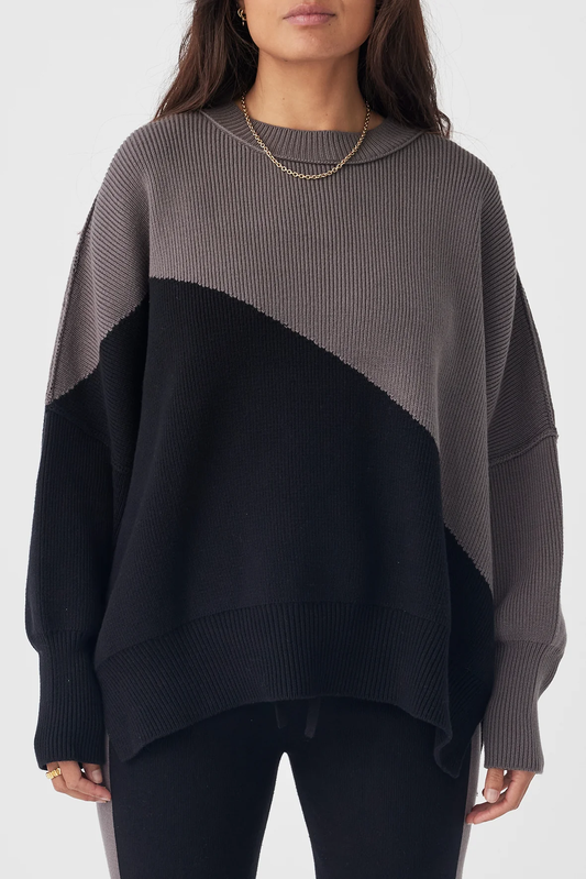 Neo Sweater - Black & Grey