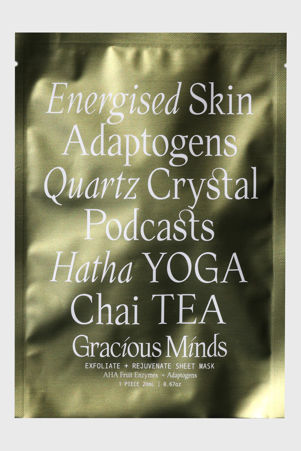 Exfoliate and Rejuvenate Face Sheet Mask