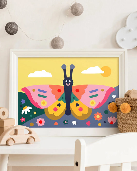 Kids Paint By Numbers - Spring Wings