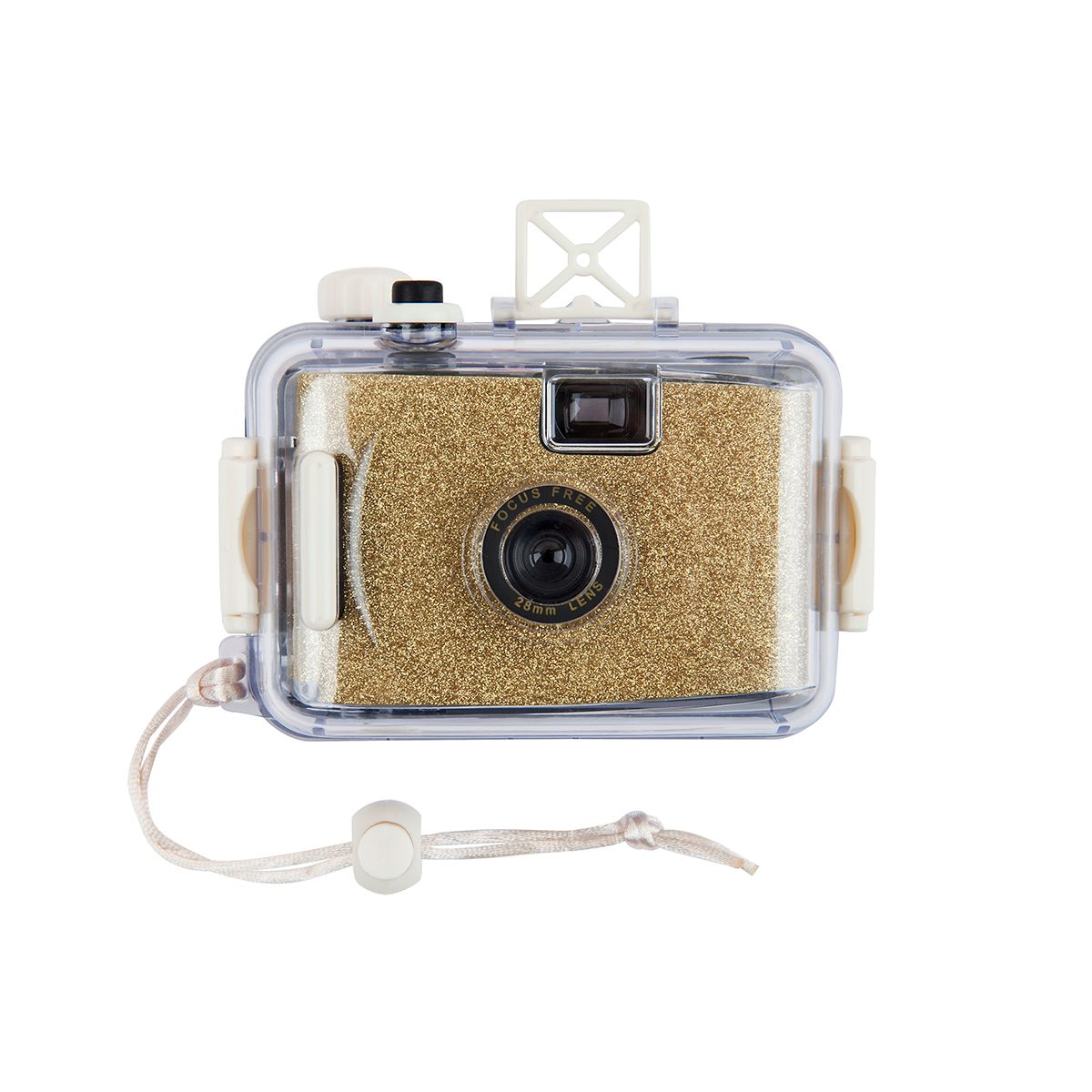 Underwater Camera - Gold Glitter