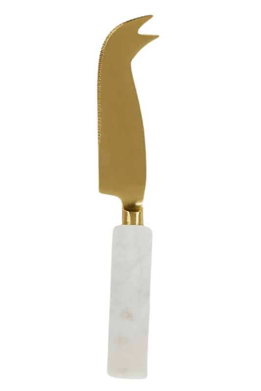 Eli White Marble Cheese Knife