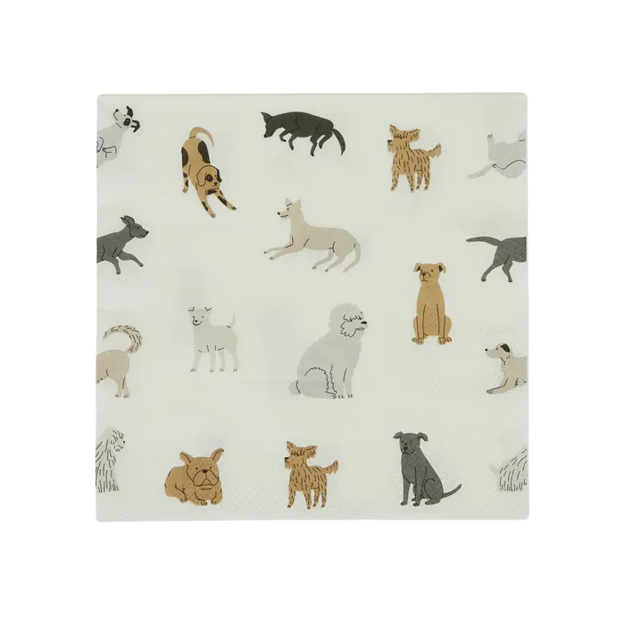 Woofers Napkins 20pk