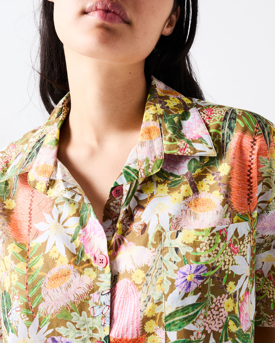 Pyjama Set - Organic Cotton Short Sleeve - Native Plantation