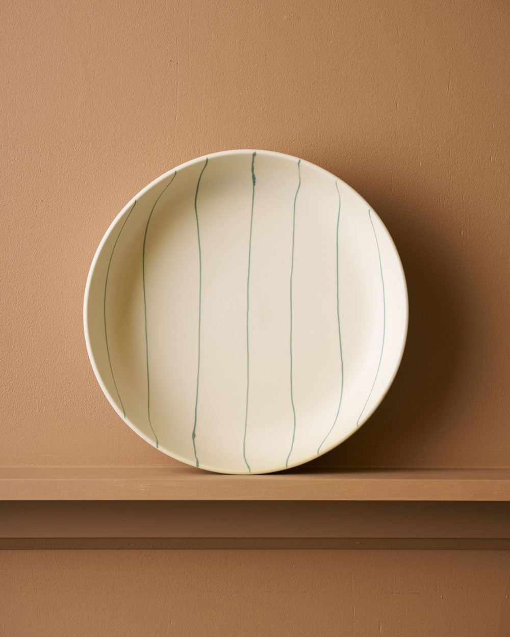 Large Salad Serving Bowl - Coastal Junction Stripe