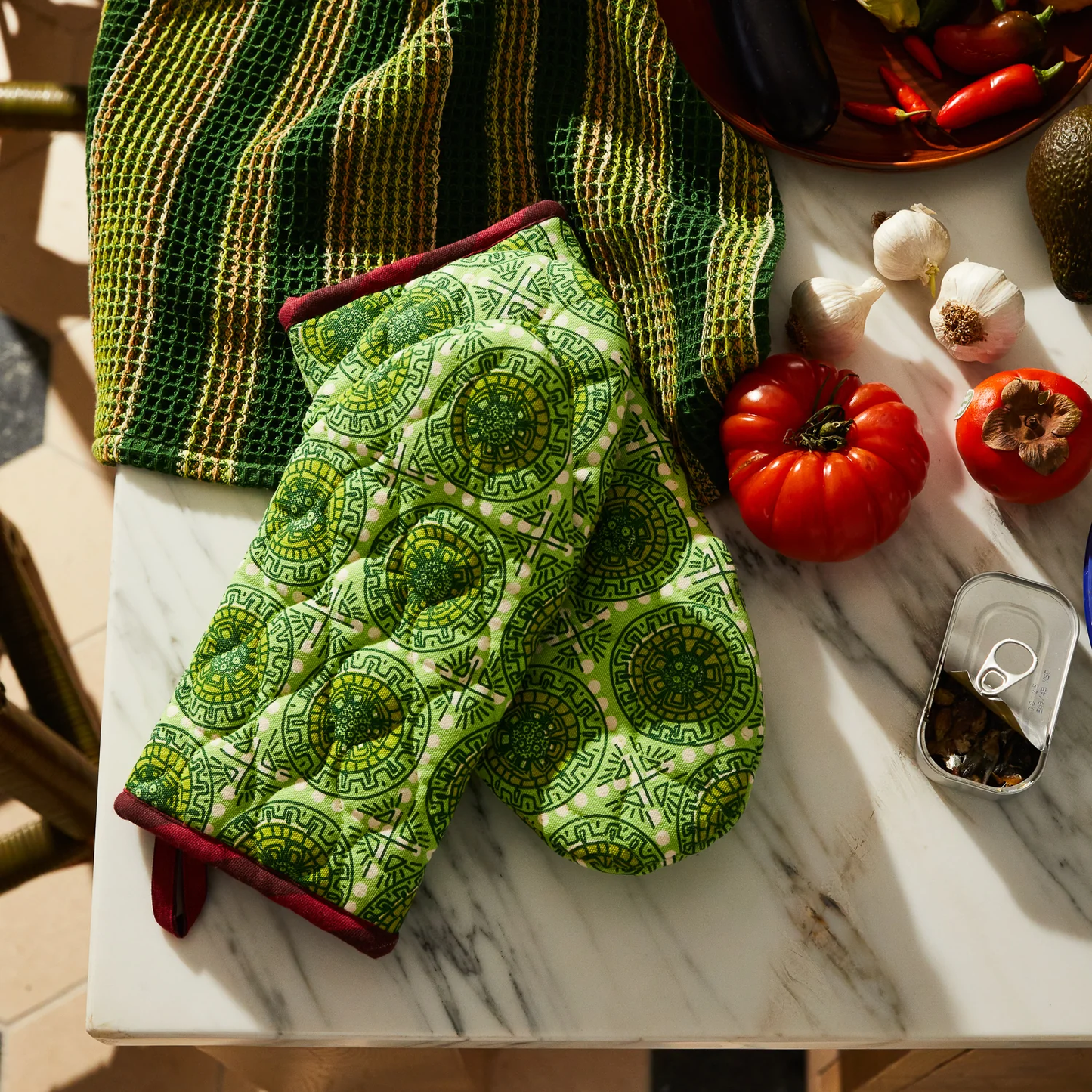 Gabriella Oven Mitt Set