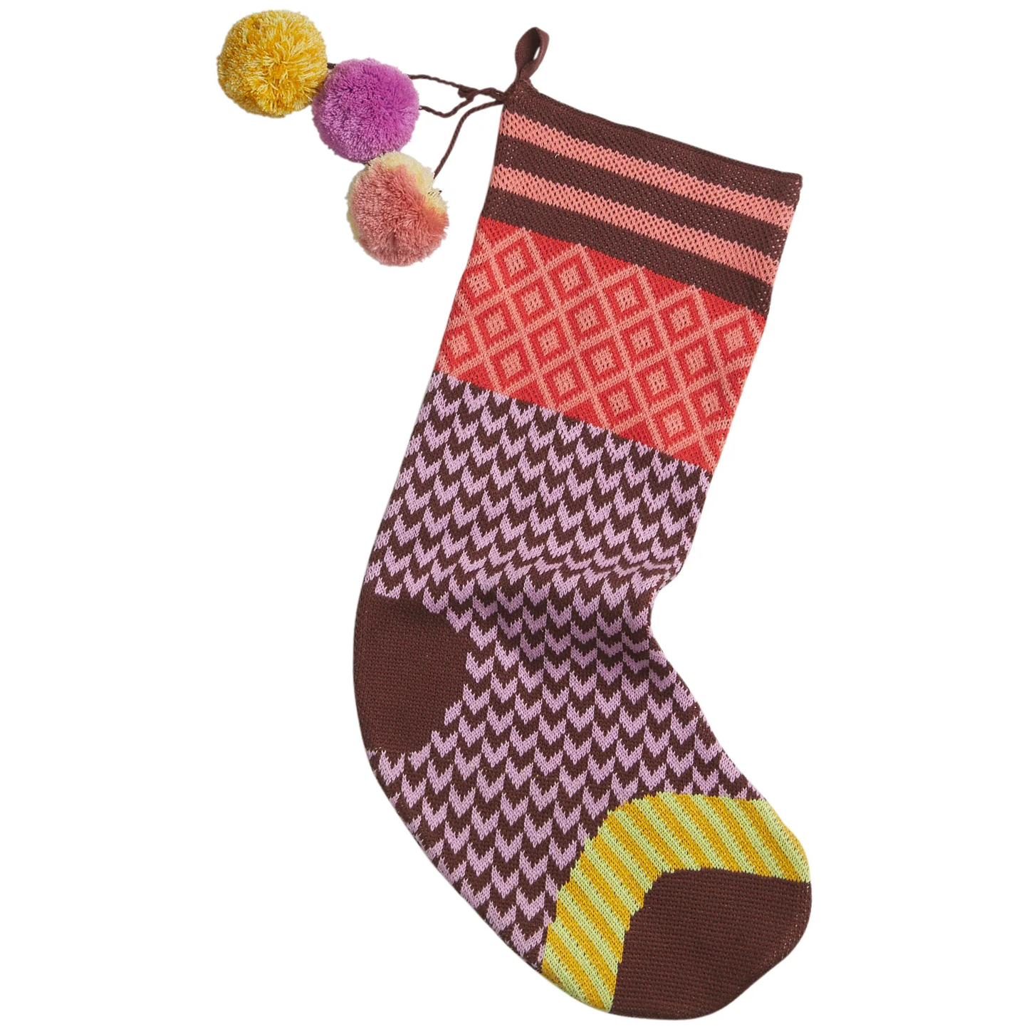 Palmina Knitted Stocking - Orchid