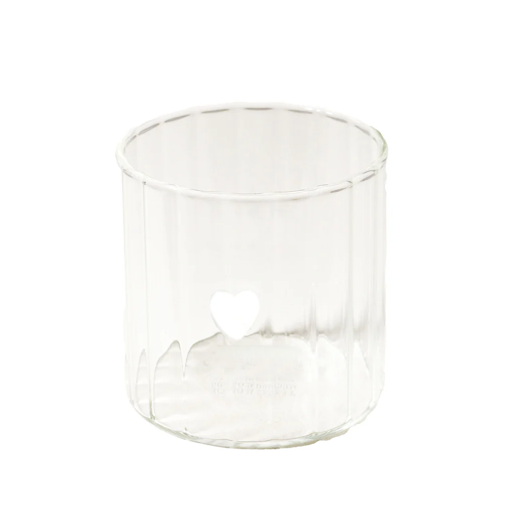 Haven Glass Tumbler - Heart