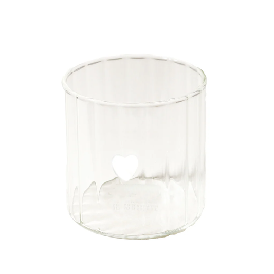 Haven Glass Tumbler - Heart