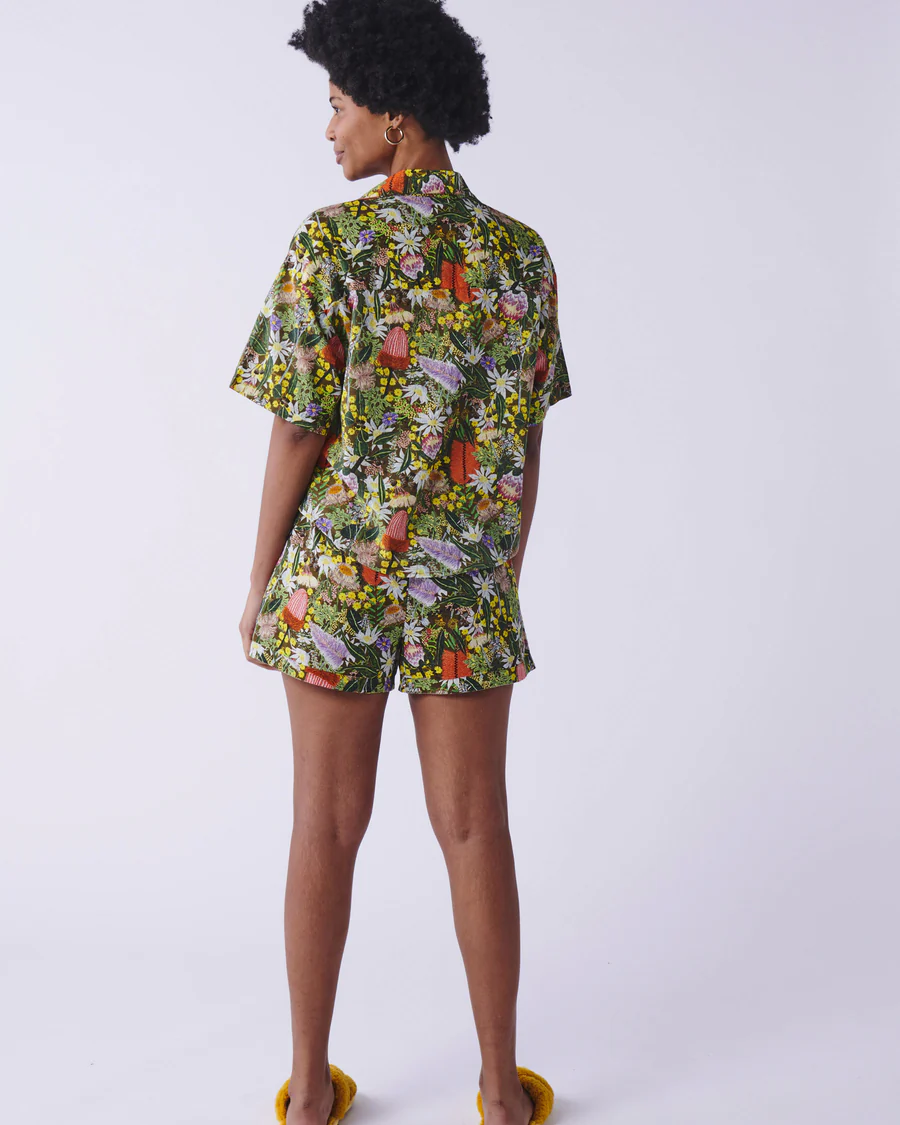 Pyjama Set - Organic Cotton Short Sleeve - Native Plantation