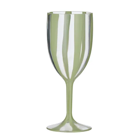 Cabana Acrylic Wine Glass - Mint