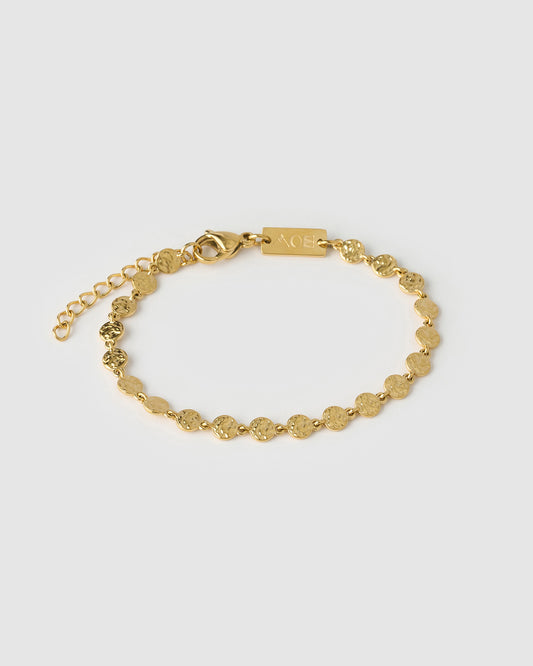 Atlas Gold Bracelet
