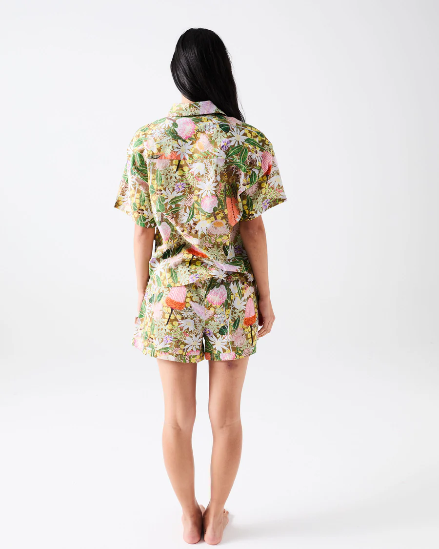 Pyjama Set - Organic Cotton Short Sleeve - Native Plantation