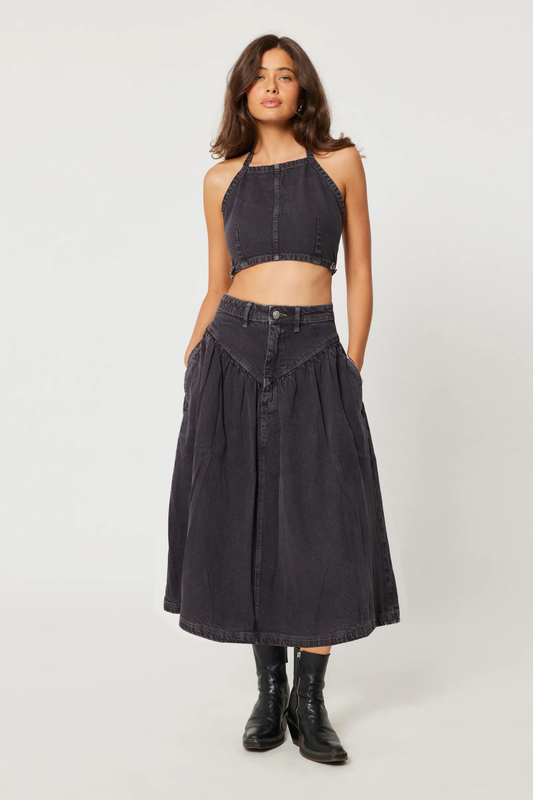 Leonie Skirt - Vintage Black