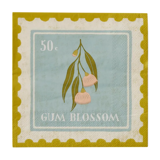 Daphne Aussie Stamp Napkins 20pk