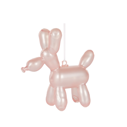 Pearl Pink Balloon Animal Hanging