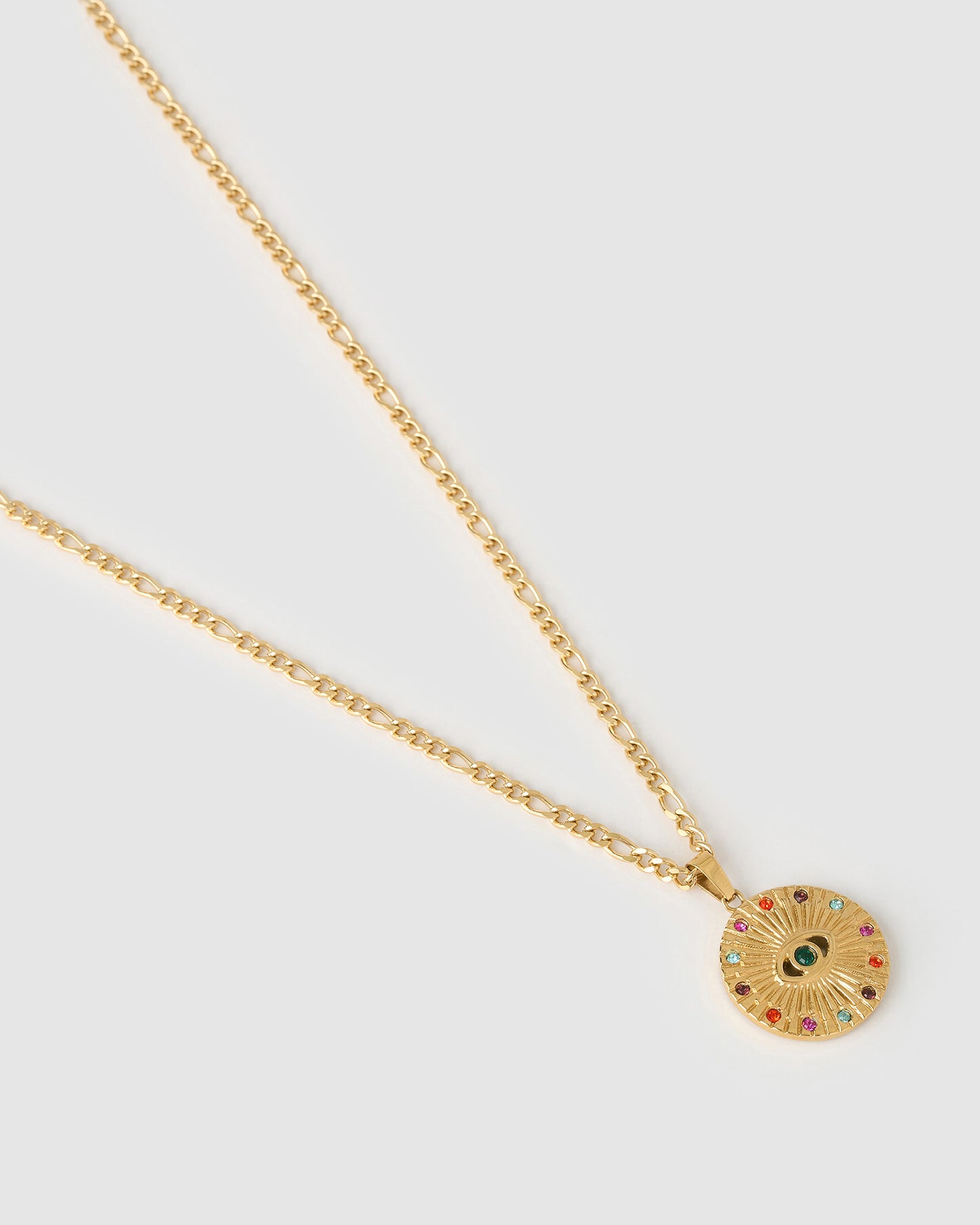 Halo Gold Necklace