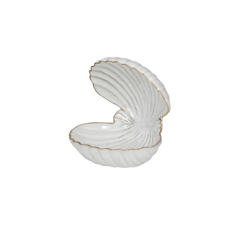 Ceramic Oyster Shell Bowl