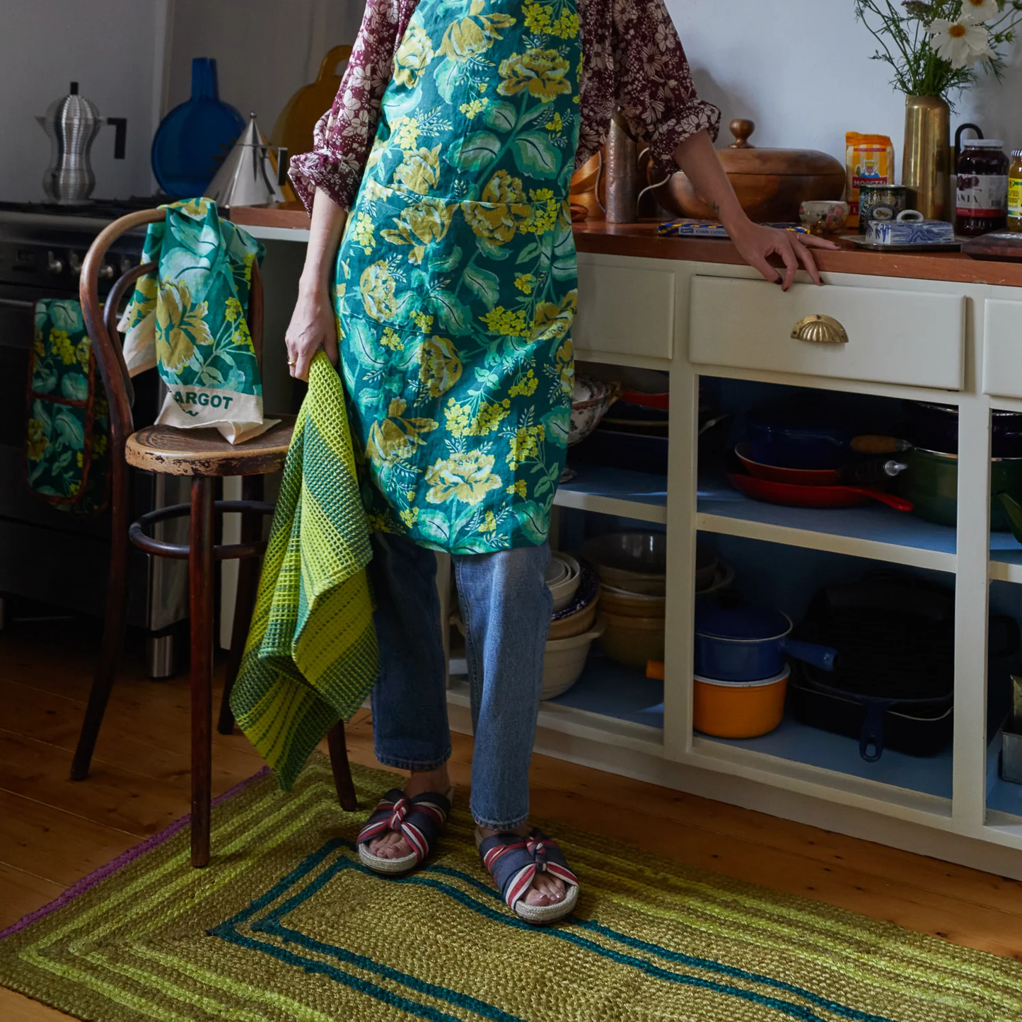 Margot Linen Apron