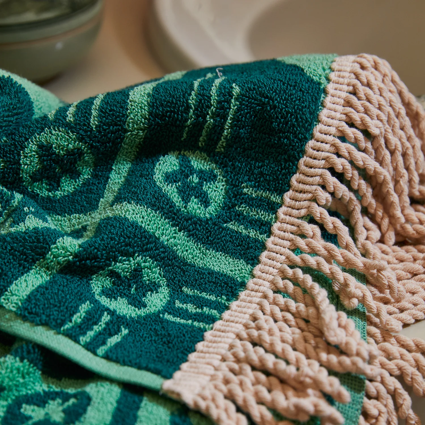 Gigi Bath Sheet - Emerald
