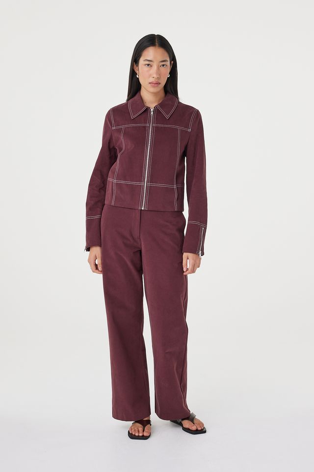 Benny Jacket - Merlot