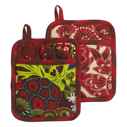Cora Pot Holder Set of 2