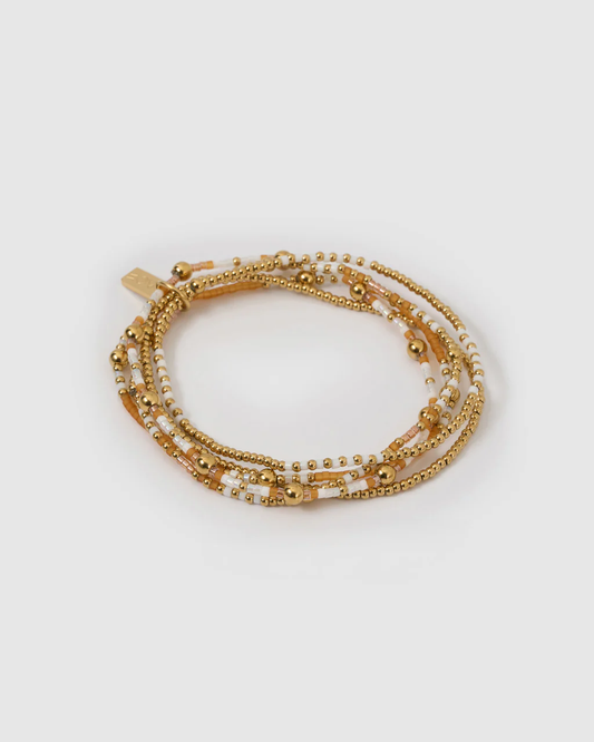 Nellie Gold Bracelet - Mango