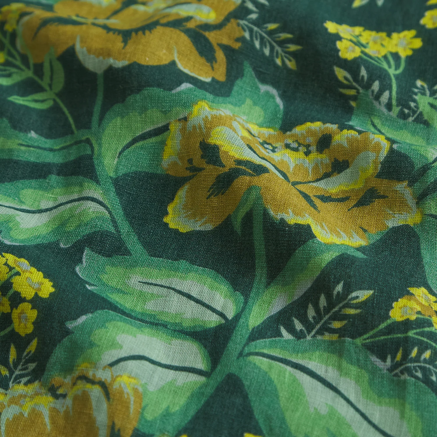 Margot Linen Tablecloth - Forest