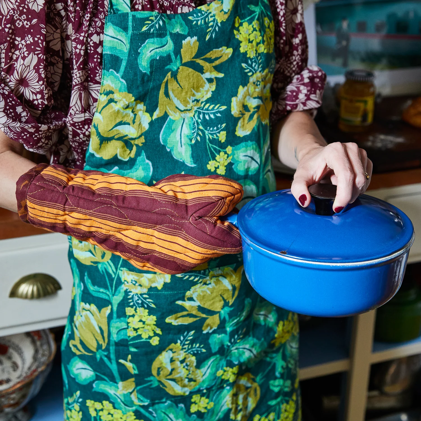 Margot Linen Apron