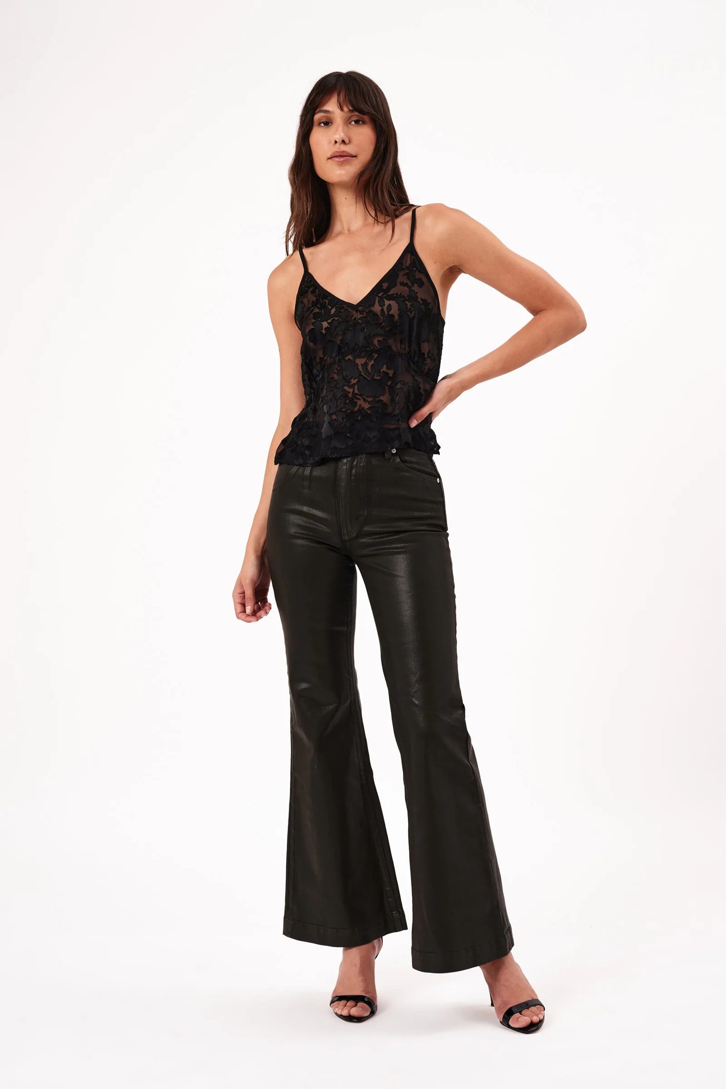 Jerry Burnout Cami - Black