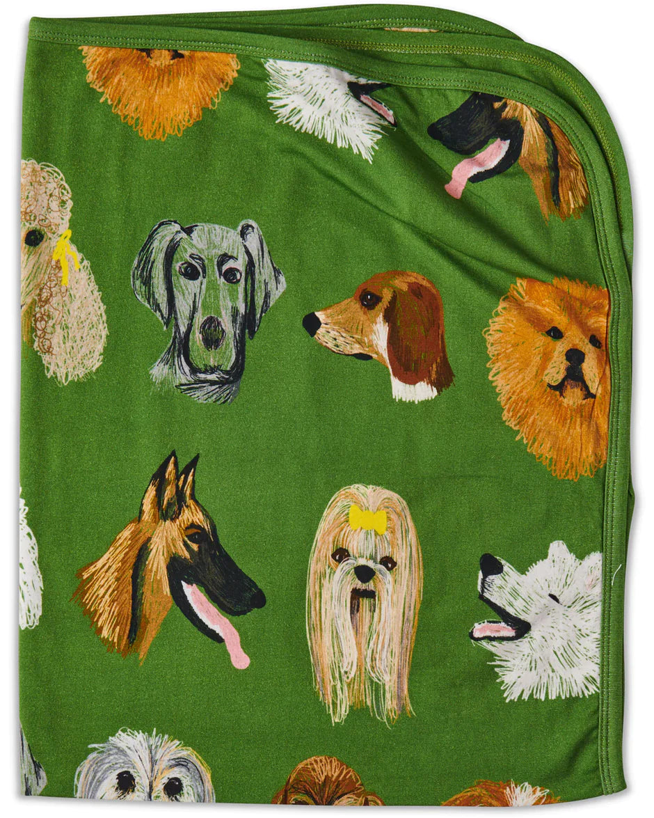 Dog Park - Cotton Snuggle Blanket