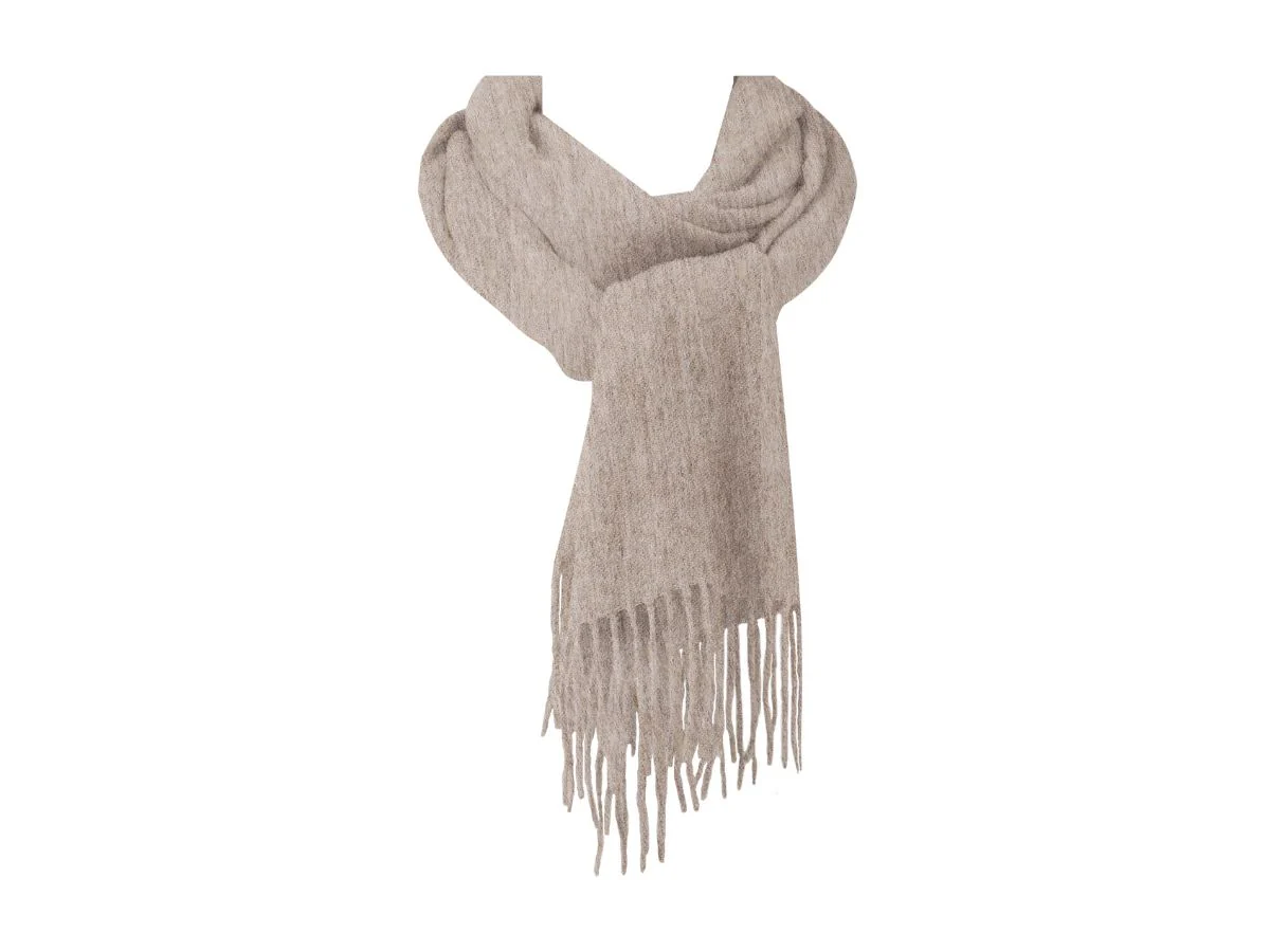 Wool Alpaca Scarf - Various Colours