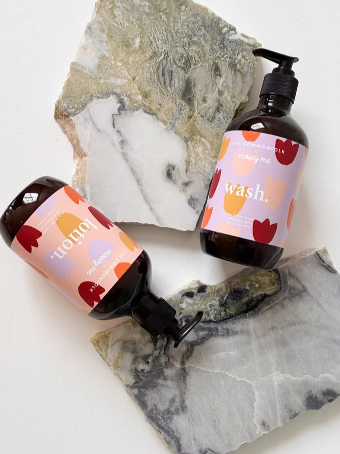 Hand and Body Wash + Lotion Kit - The Commonfolk x Mosey Me