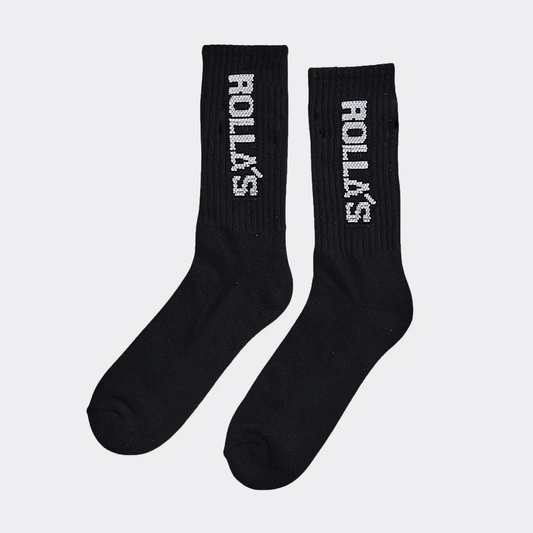 Rollas Logo Sock -  Black