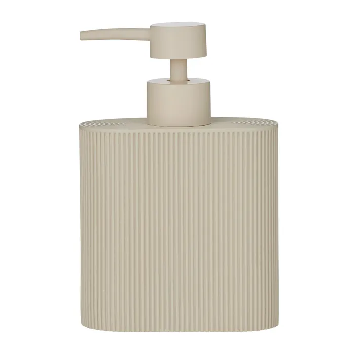 Sid Resin Soap or Lotion Dispenser - Taupe
