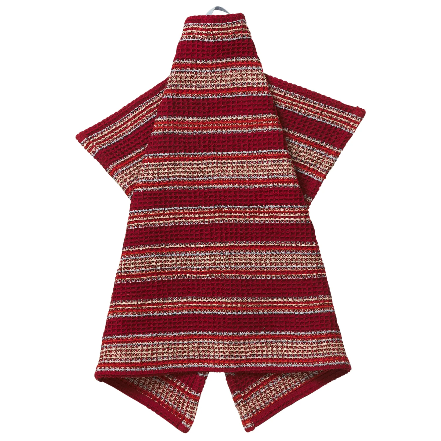 Selene Stripe Tea Towel - Crimson