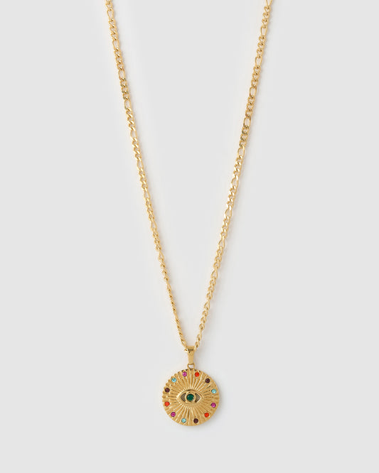 Halo Gold Necklace