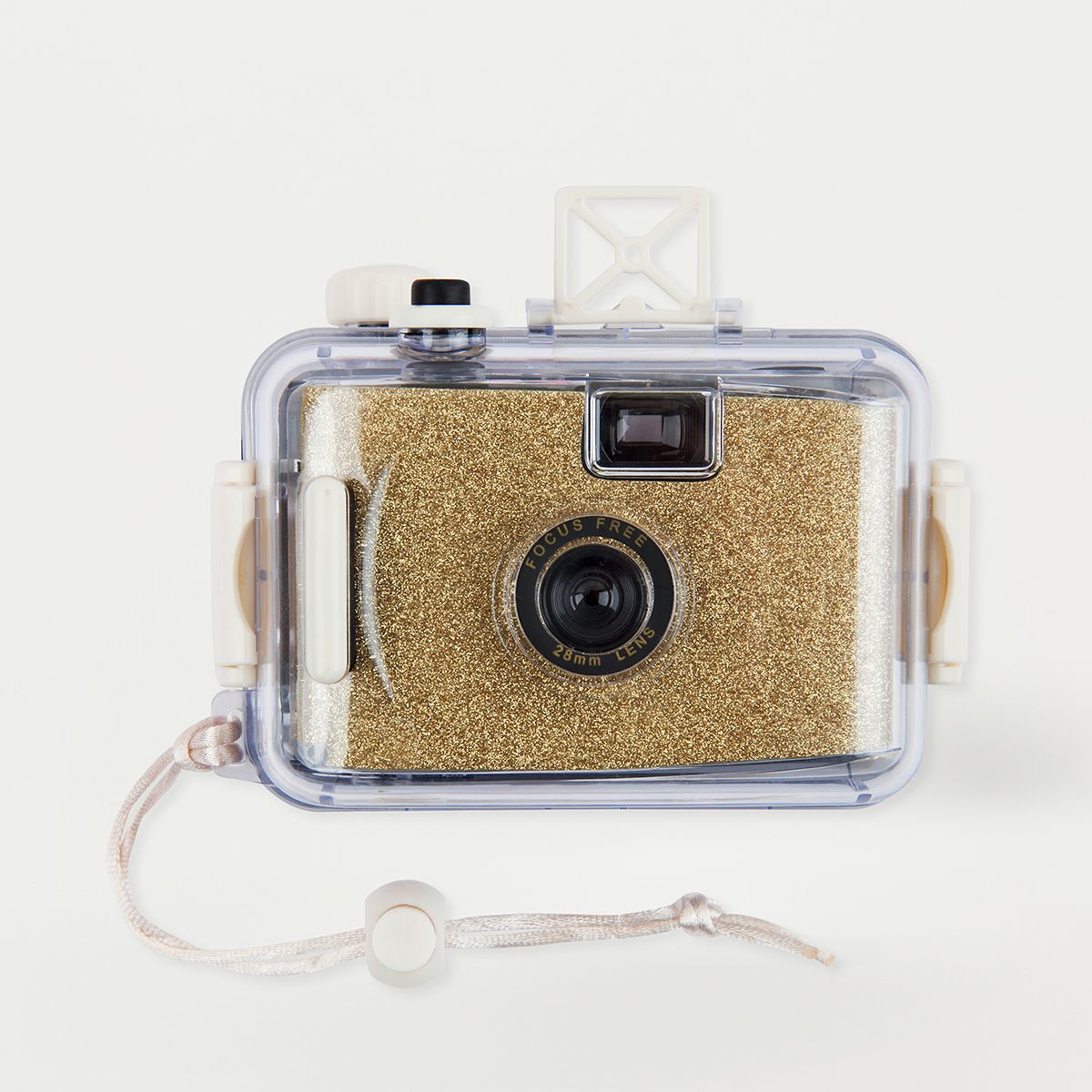 Underwater Camera - Gold Glitter