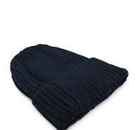 Mia Wool Beanie - Navy