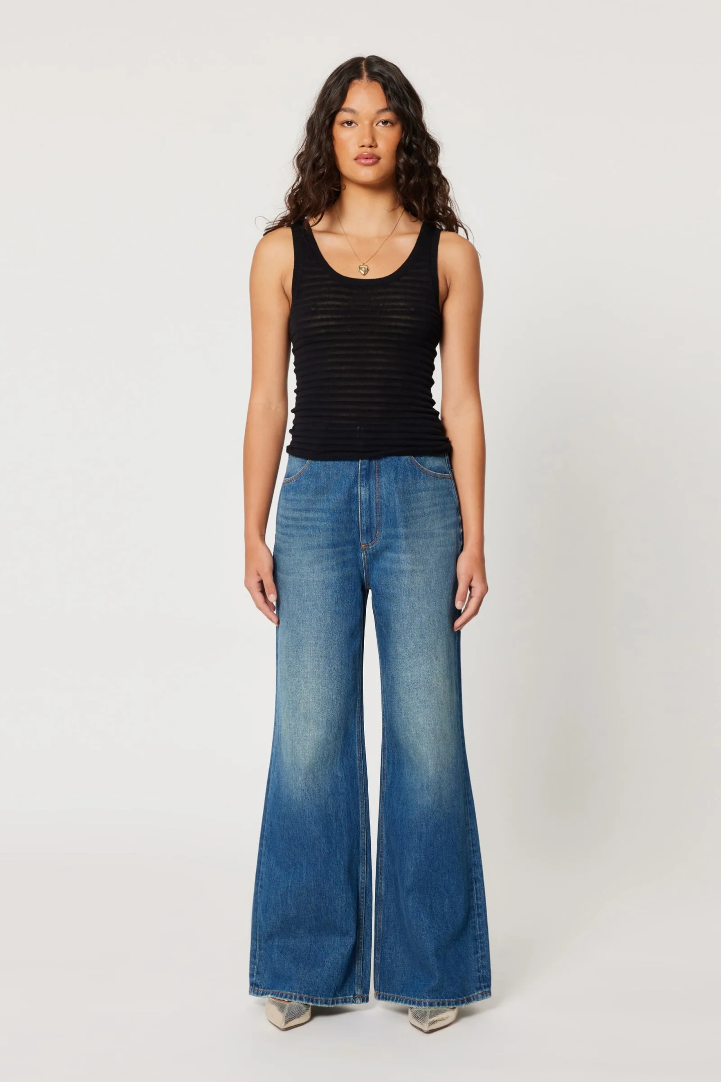 Toni Tank Edgar Knit - Black
