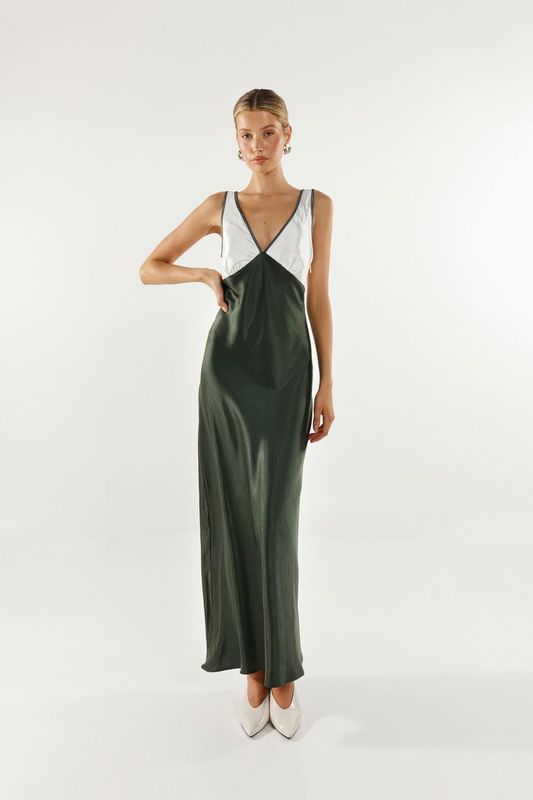 Savannah Maxi Dress - Forest