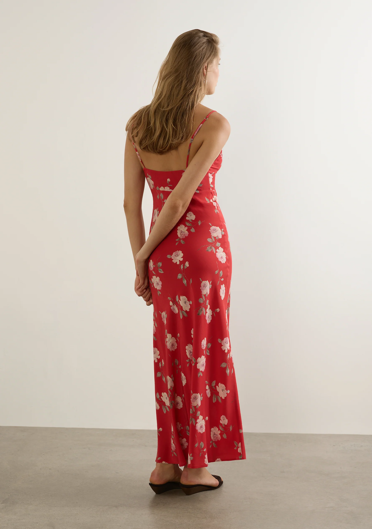 Anne Tie Slip Maxi Dress
